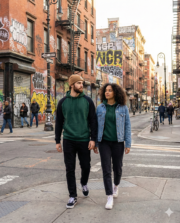 ⁦Hoodie Bi-Color Regular Urban Forest Green⁩ - الصورة ⁦7⁩