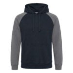 Hoodie Bi-color Regular Urban Ash Grey