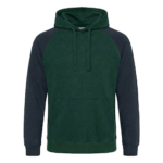 Hoodie Bi-Color Regular Urban Forest Green