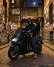 SKull Neck Warmer + Black Regular Hoodie – Image 4