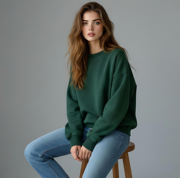 Sweatshirt Green Chic – Image 3
